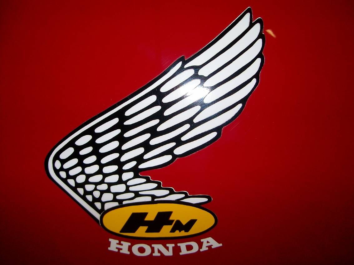 Oldtimer Aufklebersatz Honda