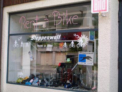 Beschriftung1 schaufenster fahrradladen vorher